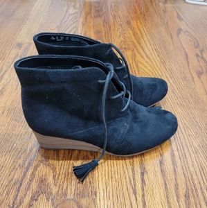 Black dr scholls booties
